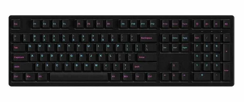 AKKO MIDNIGHT 3108DS MECHANICAL KEYBOARD (AKKO SWITCH 2ND GEN PINK)