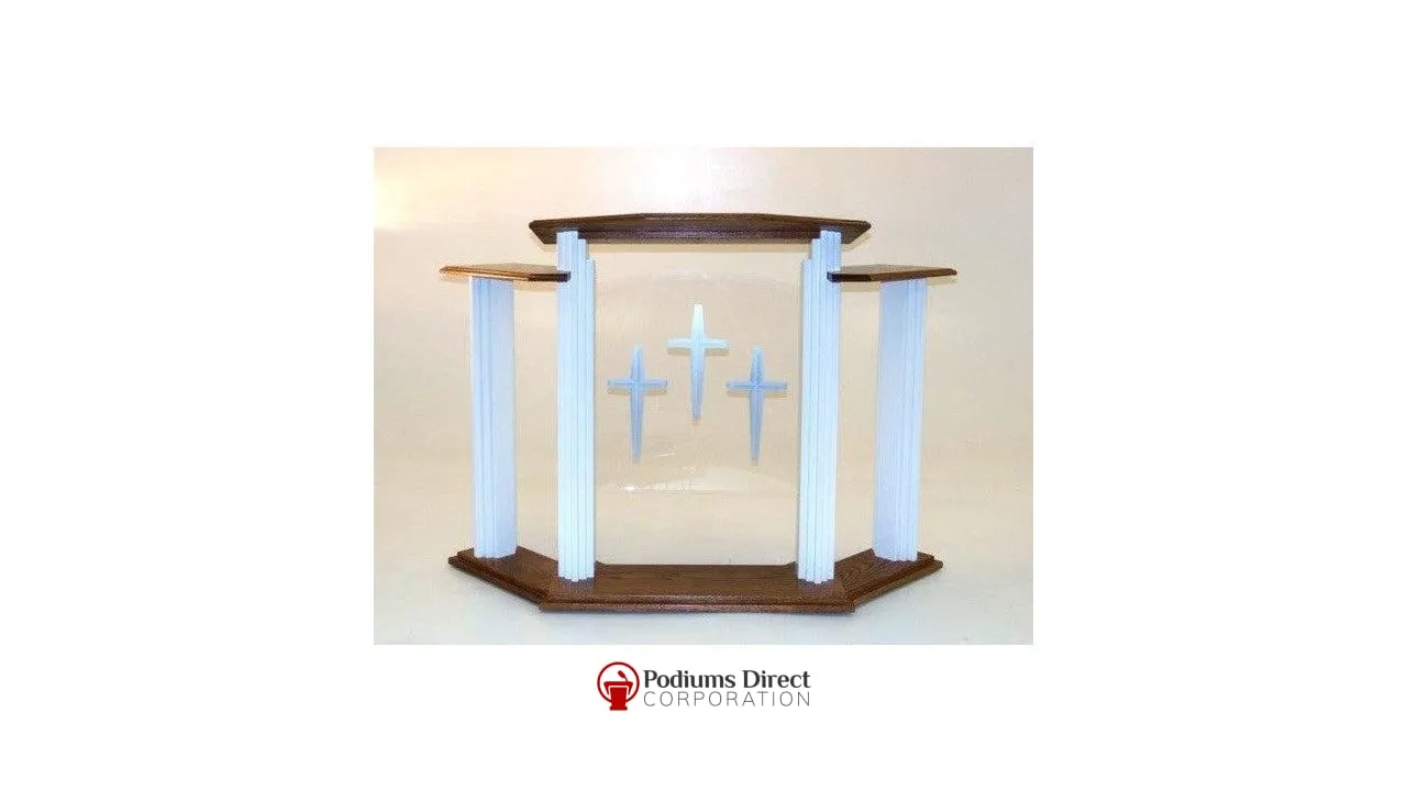 Church Pulpit Set 702W Proclaimer - FREE SHIPPING!