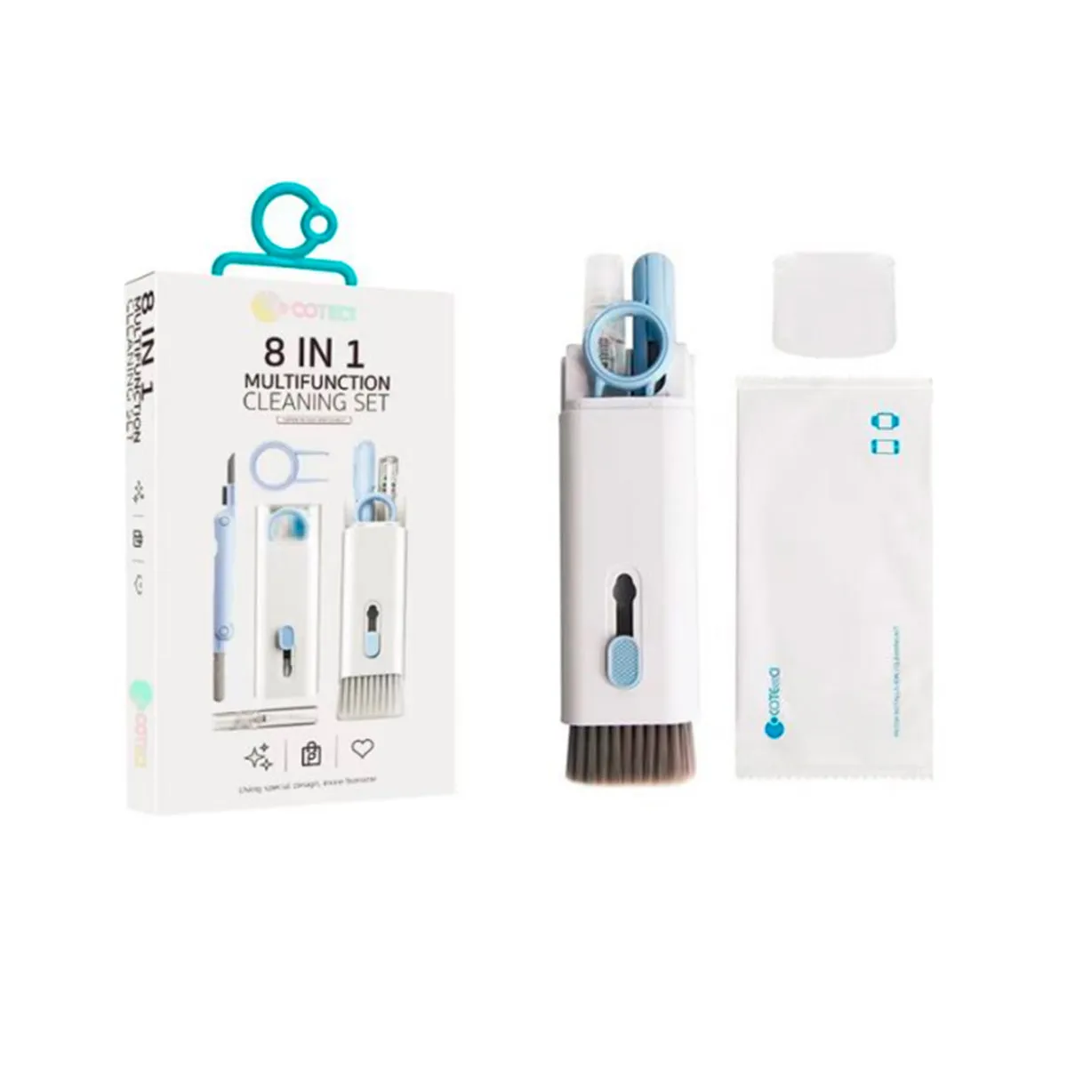 COTECi 8 in 1 Multipurpose Cleaning Kit